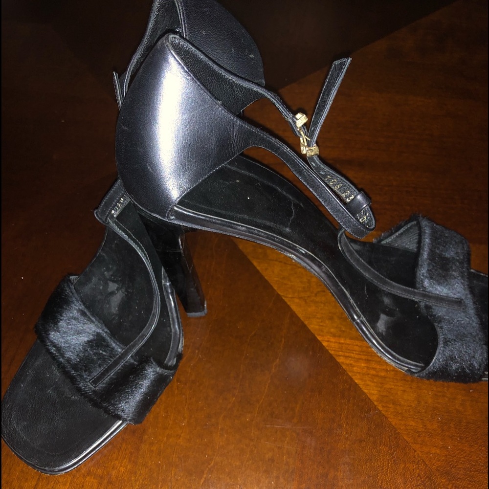Black Gucci heels
